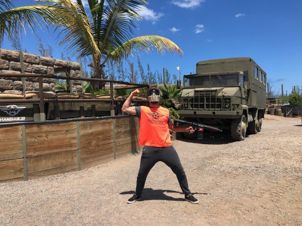 IMG 2157 en parque temático Gran Canaria Hangar37