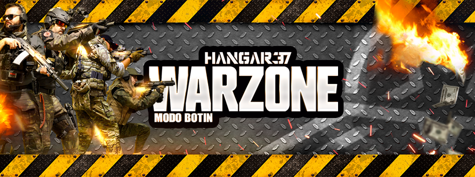 CABECERA MOVIL WARZONE 1 en parque temático Gran Canaria Hangar37