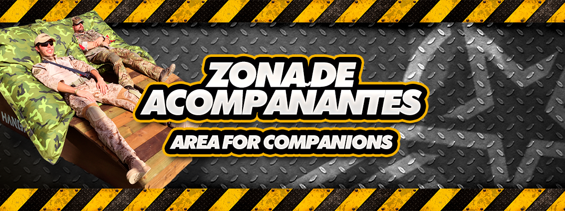 CABECERA acompanante en parque temático Gran Canaria Hangar37