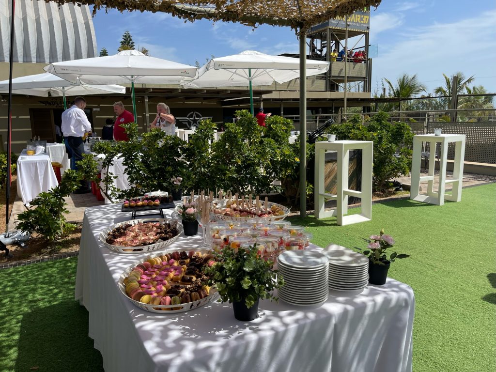 organizar un evento de empresa que realmente une al equipo jardin